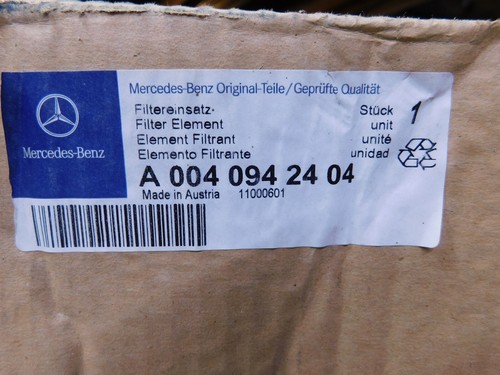 Mercedes benz inserto filtro - benz,