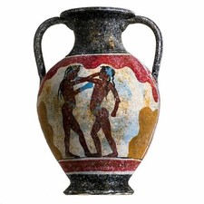 Antica anfora minoica greca