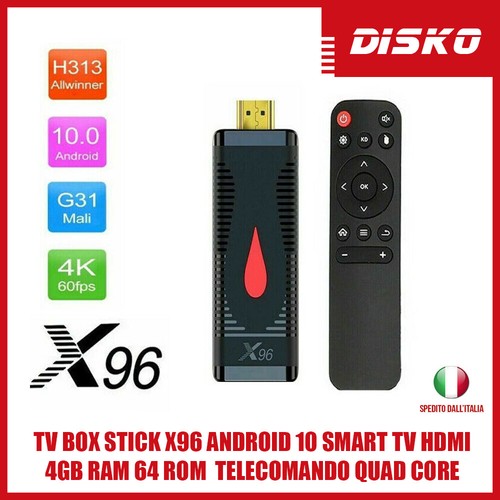 Box stick x96 android - tv,