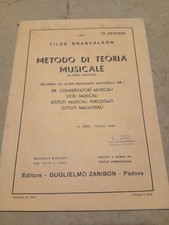 Metodo di Teoria musicale - Tilde Brancaleon - Ed. Zanibon, 1949