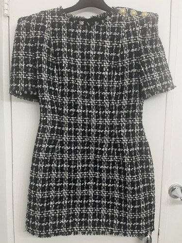 Abito tweed balmain paris - tweed,