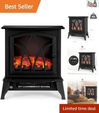 Stufa Elettrica Classica Nera