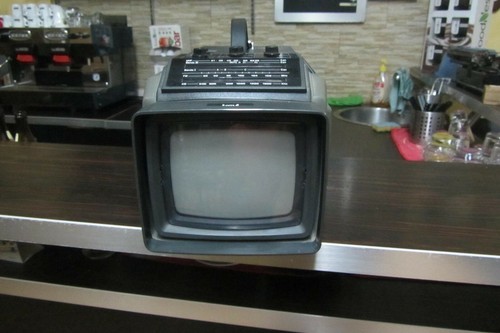 Vintage radio televisore