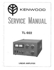 Manuale di servizio per Kenwood TL-922 