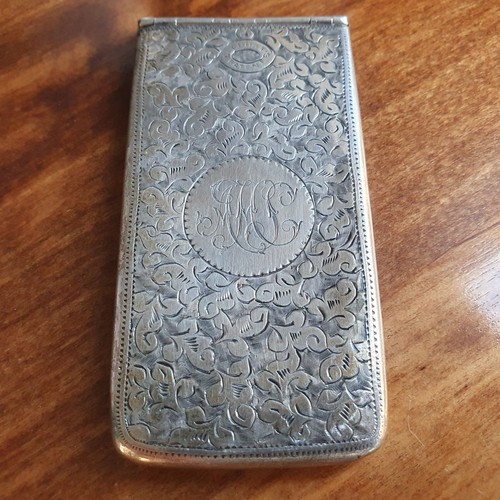 Antico astuccio porta - , carte