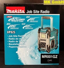 Makita MR001GZ Radio da cantiere a batteria, 12/14,4/18/40/230V, FM/AM, AUX, MR 001 GZ