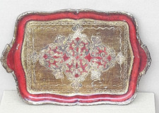 Antico Vassoio In Legno Stile