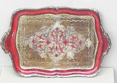 Antico vassoio legno stile - vassoio,
