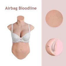 8TH Forme Seno Senza Olio con Airbag Riparazione Pancia Silicone Mezzo Corpo Transgender