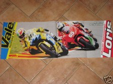POSTER VALENTINO ROSSI YAMAHA LORIS CAPIROSSI DUCATI
