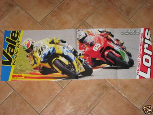 Poster valentino rossi yamaha - poster,