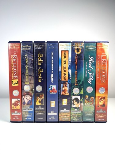 Lotto vhs disney - lotto, originali