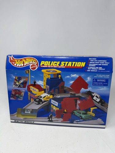 Hot wheels stazione polizia - hot, di