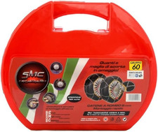 Catene Da Neve OMOLOGATE O-Norm TUV SMC 9Mm per Pneumatici GOMME 195/45 R 16
