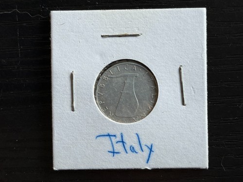 1955 italy lire coin - 5,