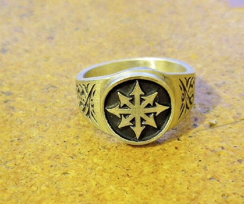 Anello simbolo caos - simbolo,