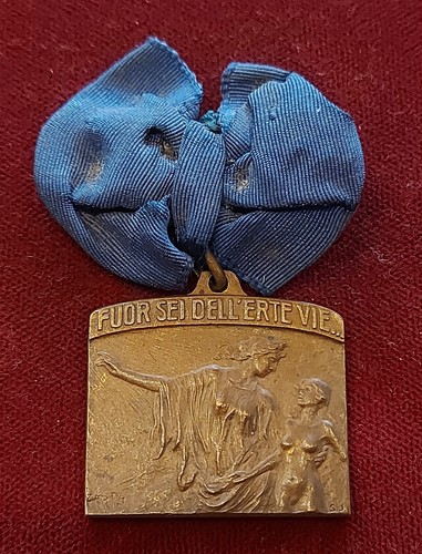Medaglia 1919 trieste - 1919, xxv