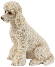 Cane Barboncino Lola cm.13 x 8 x cm.15 h.  (animali in vetroresina)