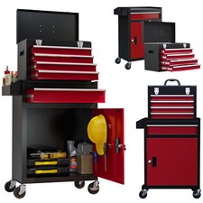 Homcom carrello porta attrezzi - carrello,