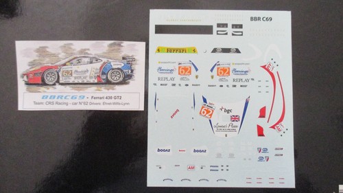 Decal ferrari f430 gt2 - gt2, le