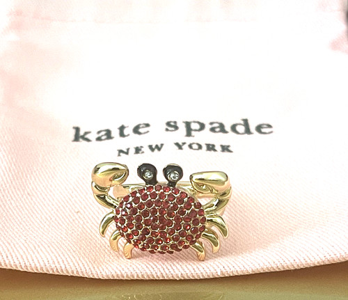 Anello granchio kate - spade, new