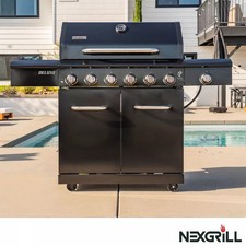 Nexgrill deluxe barbecue gas - a,