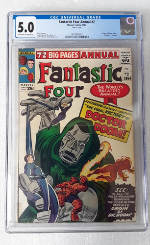 Fantastic four annual cgc - four,