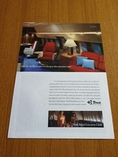 1991 THAI AIRLINE ROYAL EXECUTIVE CLASS SERVICE PUBLICITA AD VINTAGE