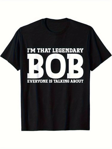 Shirt bob nome personale - bob,