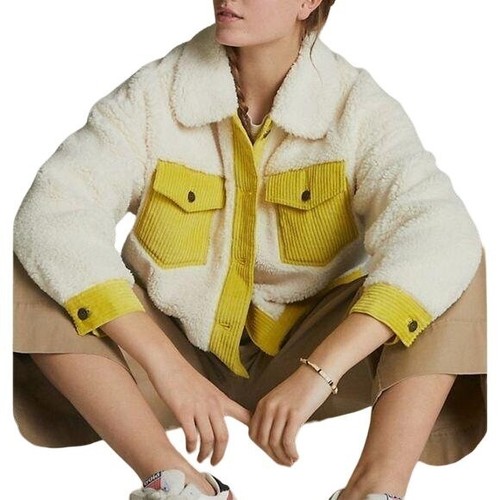 Giacca sherpa nuova con