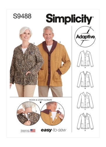 Simplicity 9488 unisex - simplicity,