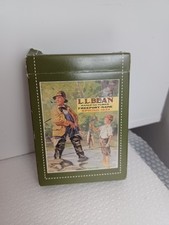 Vintage L.L. Bean Premium Playing Cards Fishing Grandpa Nostalgia 