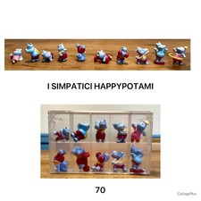 Happypotami sorpresine kinder serie completa lotto