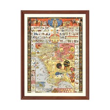 Vecchia mappa di Los Angeles