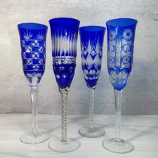 Set 4 flauti champagne vintage