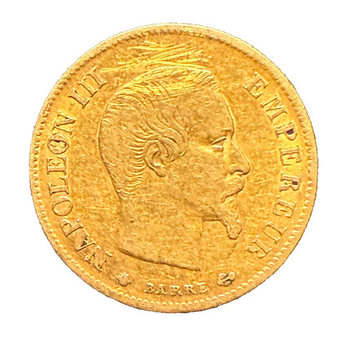 Francia 1860 oro - 1860, bb
