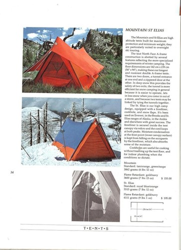 Tenda vintage north face - face, st