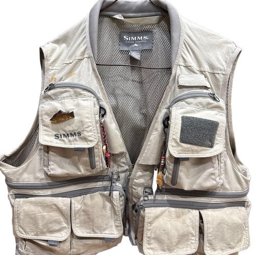 Simms fishing vest large - vest,