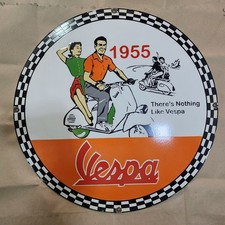 INSEGNA SMALTATA PORCELLANA