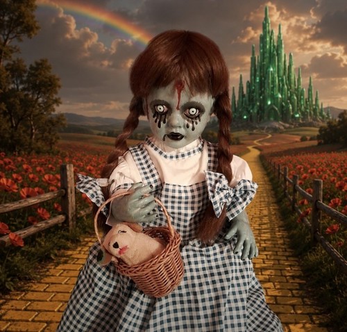 Custom made gothic zombie - made,