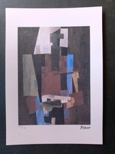 Picasso Litografia Su Carta