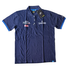 Polo Maglietta Italia Pallacanestro Basket Taglia XL Spalding Ufficiale