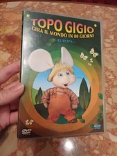 DVD TOPO GIGIO GIRA IL MONDO IN 80 GIORNI EUROPA
