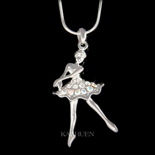 Collana nuova con ballerina - collana, ab