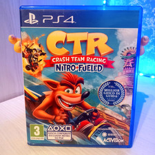 PS4 Crash Team Racing Nitro Fueled CTR Playstation 4 Pal Italiano