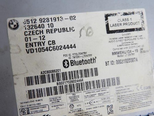Autoradio originale bmw serie - bmw,