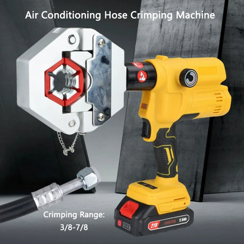 Pinza crimpatrice per - , tubi