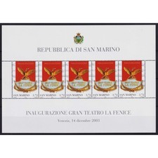 SAN MARINO 2003 FOGLIETTO
