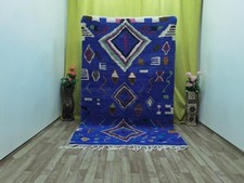 Tappeto di lana intrecciato a