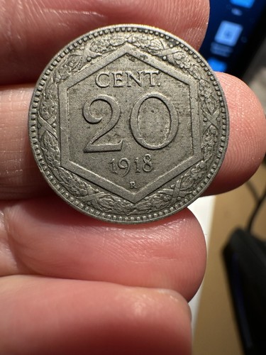 Centesimi 1918 esagono - 20,